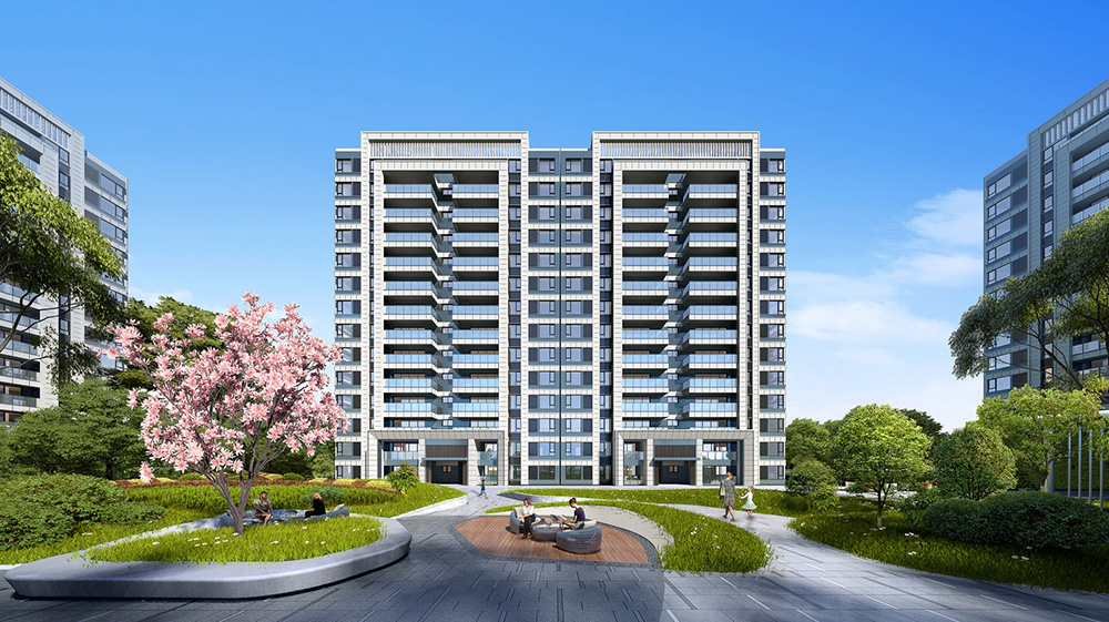 Multi Story Modular Apartments Building Prefabricated Metal Frame House